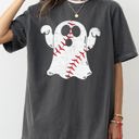  Baseball Ghost Spooky Skeleton Witch Meme Halloween Costume Art Comfort Colors Tee