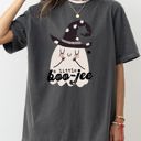  Boo-Jee Ghost Spooky Skeleton Witch Halloween Meme Graphic Artwork Comfort Colors Tee