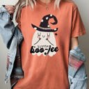XXL Yam Boo-Jee Ghost Spooky Skeleton Witch Halloween Meme Graphic Artwork Comfort Colors Tee
