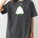  Frog Ghost Skeleton Spooky Witch Halloween Meme Costume Night Parade Comfort Colors Tee