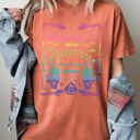  Spirit Board Ouija Skeleton Spooky Witch Halloween Meme Horror Night Vibes Comfort Colors Tee