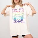 XXXL Ivory Cream Spirit Board Ouija Skeleton Spooky Witch Halloween Meme Horror Night Vibes Comfort Colors Tee