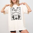 XXL Ivory Cream Spirit Board Skeleton Spooky Ghost Witch Meme Aesthetic Halloween Funny Comfort Colors Tee