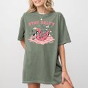 XXL Moss Dark Green Stay Salty Skeleton Ghost Witch Halloween Meme Costume Spooky Comfort Colors Tee