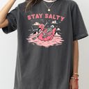 Small Pepper Dark Gray Stay Salty Skeleton Ghost Witch Halloween Meme Costume Spooky Comfort Colors Tee