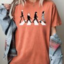 Medium Yam Burton Road Skeleton Ghost Spooky Witch Aesthetic Meme Halloween Costume Comfort Colors Tee