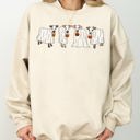  Ghost Cows Farm Skeleton Witch Spooky Halloween Meme Dark Night Limited Edition Sweatshirt