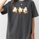 XXXL Pepper Dark Gray Ghost Pooh Bear Skeleton Funny Spooky Witch Aesthetic Meme Halloween Costume Comfort Colors Tee