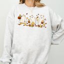  Ghost Pooh Bear Skeleton Halloween Spooky Witch Aesthetic Meme Costume Sweatshirt