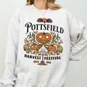 XXXL Ash Light Gray Pottsfield Harvest Festival Spooky Witch Meme Halloween Costume Celebration Theme Sweatshirt