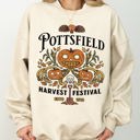 Large Sand Pottsfield Harvest Festival Spooky Witch Meme Halloween Costume Celebration Theme Sweatshirt