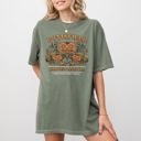 Small Moss Dark Green Harvest Festival Pottsfield Witch Spooky Halloween Limited Edition Comfort Colors Tee