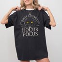  Bunch Of Hocus Pocus Cat Meme Witch Halloween Spooky Ghoul Costume Comfort Colors Tee