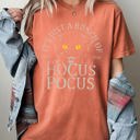 Large Yam Bunch Of Hocus Pocus Cat Meme Witch Halloween Spooky Ghoul Costume Comfort Colors Tee