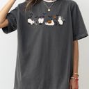 Small Pepper Dark Gray Mini Ghost Cats Farm Witch Skull Funny Spooky Aesthetic Meme Halloween Costume Comfort Colors Tee