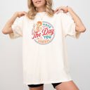 Small Ivory Cream Have The Day You Deserve Skeleton Ghost Witch Skull Funny Spooky Aesthetic Meme Halloween Costume Comfort Colors Tee