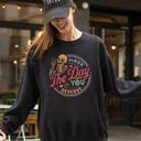 XXXL Black Have The Day You Deserve Skeleton Ghost Farm Witch Skull Funny Spooky Aesthetic Meme Halloween Costume Sweatshirt