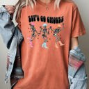  Let's Go Ghouls Ghost Western Skeleton Witch Skull Funny Spooky Halloween Costume Meme Comfort Colors Tee
