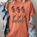 Large Yam Howdy Cowboy Halloween Ghost Skeleton Witch Skull Meme Costume Comfort Colors Tee