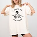  I Have No Idea Skeleton Ghost Witch Skull Meme Halloween Costume Comfort Colors Tee