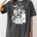 Large Pepper Dark Gray The Golden Ghouls Horror Movie Skeleton Ghost Witch Skull Meme Halloween Costume Comfort Colors Tee
