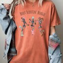 XXXL Yam Boot Scootin' Boogie Western Skeleton Ghost Witch Skull Meme Halloween Costume Comfort Colors Tee