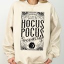 XXL Sand Hocus Pocus Apothecary Skeleton Witch Skull Spooky Halloween Costume Meme Sweatshirt