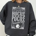 XXL Dark Gray Heather Hocus Pocus Apothecary Skeleton Witch Skull Spooky Halloween Costume Meme Sweatshirt