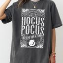 XL Pepper Dark Gray Hocus Pocus Apothecary Skeleton Witch Skull Meme Halloween Costume Comfort Colors Tee