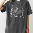 Large Pepper Dark Gray Dance Day of the Dead Skeleton Witch Meme Halloween Costume Aesthetic Comfort Colors Tee