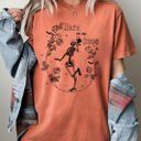 XXL Yam Here For The Boos Skeleton Ghost Witch Skull Spooky Aesthetic Meme Halloween Costume Comfort Colors Tee