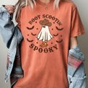 XXXL Yam Boot Scootin' Spooky Skeleton Witch Skull Meme Halloween Costume Comfort Colors Tee