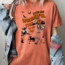 XXL Yam It's The Most Wonderful Time Of The Year Skeleton Witch Skull Spooky Aesthetic Halloween Costume Comfort Colors Tee