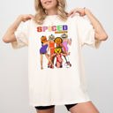 XXXL Ivory Cream Spiced Gourds Skeleton Ghost Witch Skull Spooky Halloween Costume Comfort Colors Tee