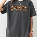 Medium Pepper Dark Gray Spooky Skeleton Ghost Witch Skull Meme Halloween Night Terror Comfort Colors Tee