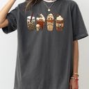 Small Pepper Dark Gray Halloween Coffee Spooky Skeleton Ghost Witch Skull Meme Costume Exclusive Comfort Colors Tee