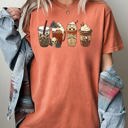 Large Yam Halloween Coffee Spooky Skeleton Ghost Witch Skull Meme Costume Exclusive Comfort Colors Tee