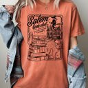 XXL Yam Salem Book Club Spooky Skeleton Ghost Witch Skull Aesthetic Meme Halloween Vibes Comfort Colors Tee