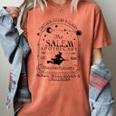 XXL Yam The Salem Apothecary Spooky Skeleton Ghost Witch Skull Halloween Costume Comfort Colors Tee