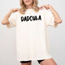 Large Ivory Cream Dadcula Spooky Bat Ghost Witch Skull Halloween Meme Design Iconic Comfort Colors Tee