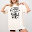 XL Ivory Cream Granddaughters Of The Witches Skeleton Witch Skull Spooky Aesthetic Meme Halloween Costume Comfort Colors Tee
