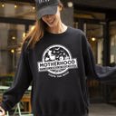  Motherhood, Witch, Ghost, Skull, Spooky, Aesthetic, Meme, Halloween, Costume Sweatshirt
