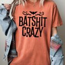 XXL Yam Batshit Crazy Skeletons Ghost Western Witch Skull Meme Halloween Comfort Colors Tee
