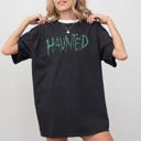  Haunted Skeleton Ghost Western Witch Skull Meme Halloween Aesthetic Costume Comfort Colors Tee