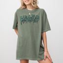  Haunted Skeleton Ghost Western Witch Skull Meme Halloween Aesthetic Costume Comfort Colors Tee