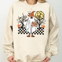Small Sand Need Ride To Salem Ghost Spooky Scary Skeleton Skull Western Witch Meme Halloween Costume Sweatshirt