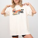 XXL Ivory Cream Pumpkin Head Santa Skeleton Ghost Spooky Halloween Meme Costume Comfort Colors Tee