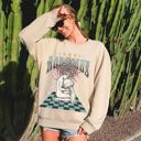 Large Sand Aquarius Zodiac Astrology Horoscope Cosmic Sign Graphic Expression For Astrology Lovers And Cosmic Dreamers Sweatshirt
