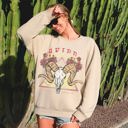  Aries Zodiac Astrology Horoscope Celestial Sign Constellation Pattern Vintage Inspired Graphic Sweatshirt