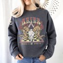 XXXL Dark Gray Heather Aries Zodiac Astrology Horoscope Celestial Sign Constellation Pattern Vintage Inspired Graphic Sweatshirt